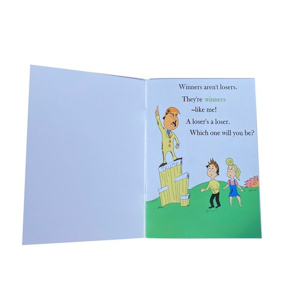 Donald Trump Winners Aren't Losers Children's Book.  Made in the USA. - Picture 3 of 13